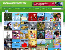 Tablet Screenshot of games.bookmarksurfer.com
